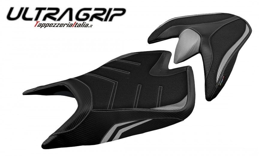 Tappezzeria Italia タッペッツェリア イタリア 純正シート用カバー ZUERA SPECIAL COLOR TUONO V4 APRILIA アプリリア シートカバー シート関連 外装 張替え：あり / カラー：シルバー｜ウェビック　店