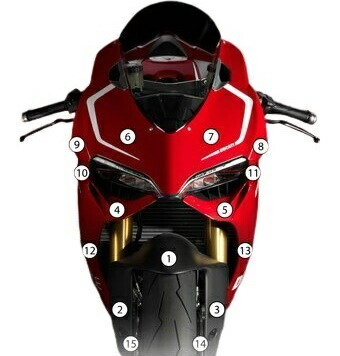 EAZI-GUARD イージーガード 車種別ストーンチッププロテクションフィルム 1299 PANIGALE DUCATI ドゥカティ プロテクションフィルム・保護フィルム 外装 カラー:マットサーフェス(艶なし)|ウェビック 店