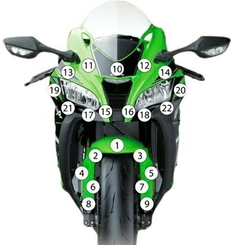 フレーム EAZI-GUARD Kit NSF250R Moto3 ウェビック1号店 - 通販