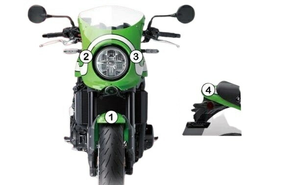 EAZI-GUARD イージーガード 車種別ストーンチッププロテクションフィルム Z900RS CAFE KAWASAKI カワサキ プロテクションフィルム・保護フィルム 外装 カラー：マットサーフェス（艶なし） 25,548円