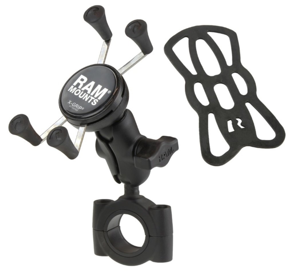 RAM MOUNTS ラムマウント Xグリップ＆バーマウントベースセット(ショートアーム) スマートフォンホルダー・スマートフォンマウント 電子機器類
