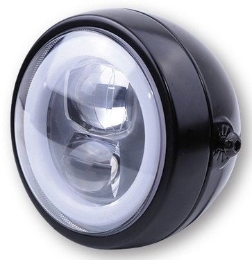 Highsider ハイサイダー 4 3／4 インチ LED スポットライト フラット タイプ 9 ヘッドライト 灯火類 電装系