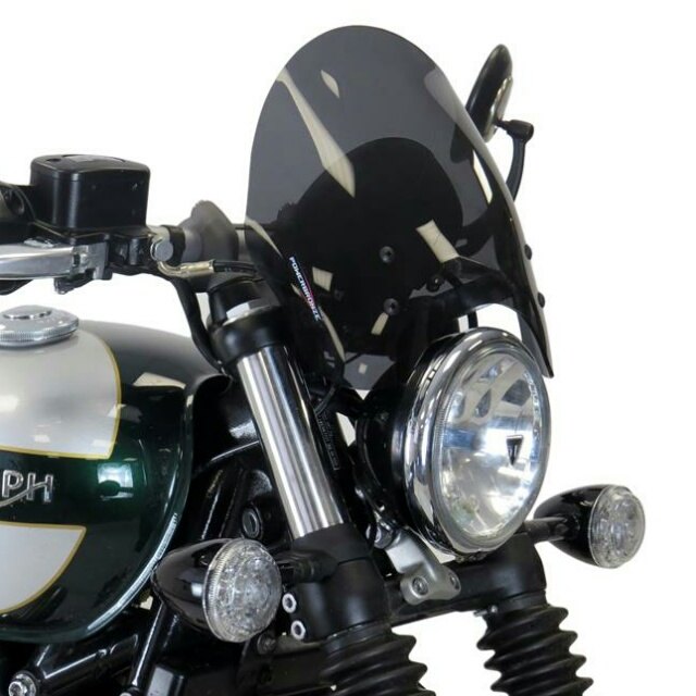 POWERBRONZE ネイキッドスクリーン BONNEVILLE BOBBER TRIUMPH トライアンフ スクリーン 外装 カラー:ダークスモーク|ウェビック 店