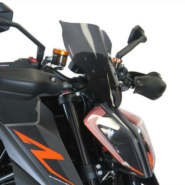 POWERBRONZE ネイキッド・スクリーン 1290 SUPER DUKE R KTM スクリーン 外装 カラー:ダークスモーク|ウェビック 店