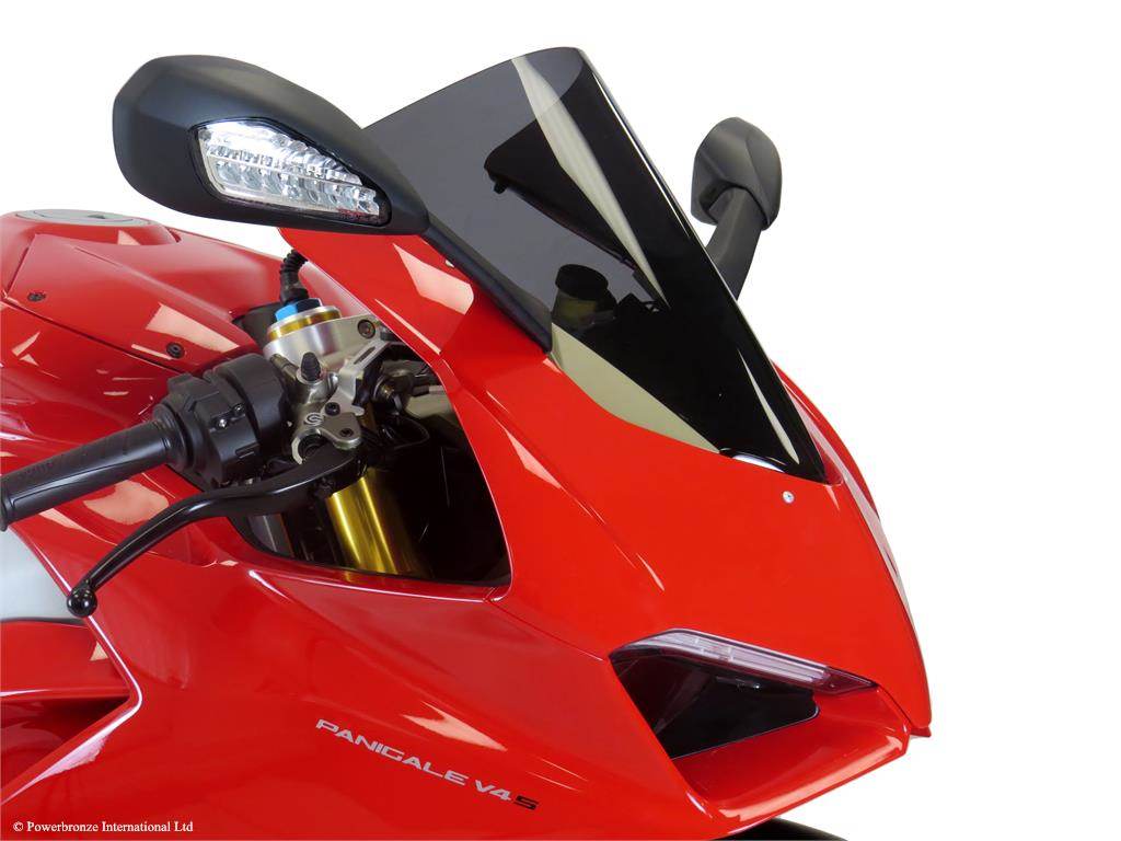 POWERBRONZE スタンダードスクリーン PANIGALE V4 V4S DUCATI ドゥカティ スクリーン 外装|ウェビック 店