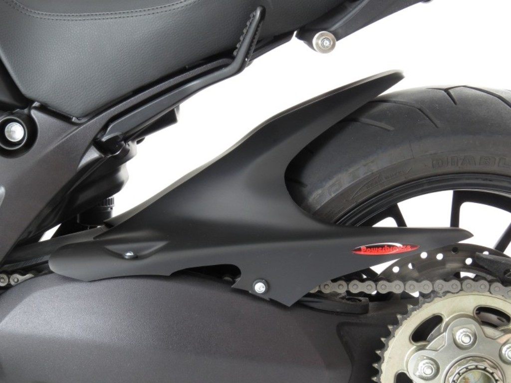 POWERBRONZE リアインナーフェンダー DIAVEL DUCATI ドゥカティ リアフェンダー フェンダー関連 外装 カラー:マットブラック/ゴールドメッシュ|ウェビック 店