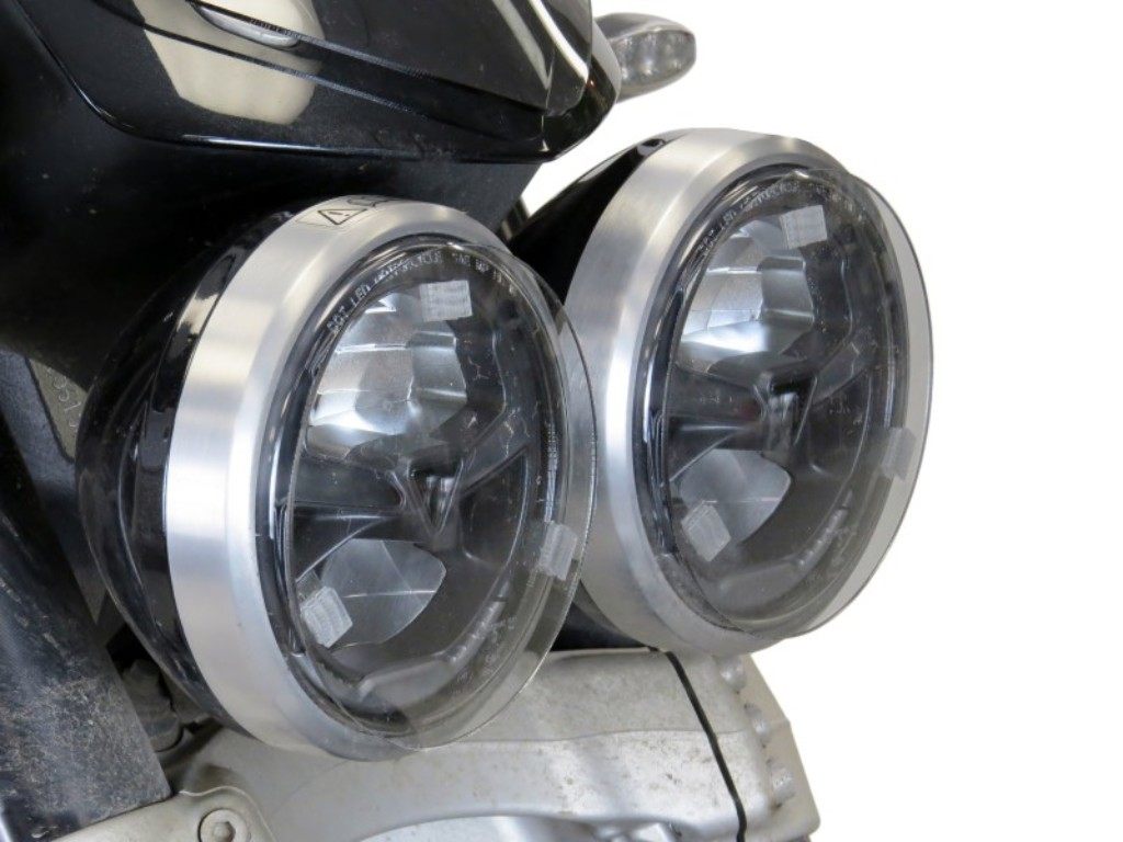 POWERBRONZE ヘッドライトレンズシールド Rocket3 R TRIUMPH トライアンフ 外装