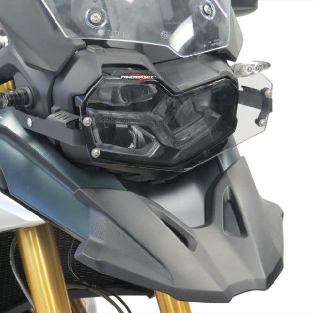 POWERBRONZE ヘッドライトレンズシールド【Pro】 F750GS F850GS BMW ヘッドライト 灯火類 電装系