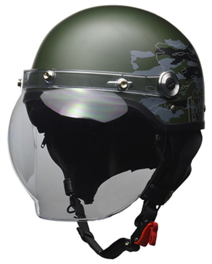 LEAD工業 リード工業 CROSS(クロス) CR-760 ハーフヘルメット 半帽タイプヘルメット ヘルメット