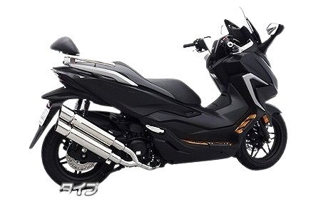 WirusWin ウイルズウィン スタイリッシュツインマフラー フォルツァ HONDA ホンダ フルエキゾーストマフラー マフラー サイレンサータイプ：ポッパータイプ / キャタライザー (排ガス浄化触媒)：無し