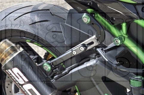 BABYFACE ベビーフェイス サイレンサーハンガー Z-H2 KAWASAKI カワサキ マフラーステー マフラー｜ウェビック　店