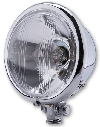 Shin-Yo シンヨー 4 1/2' headlight BATES-STYLE chrome ヘッドライト 灯火類 電装系