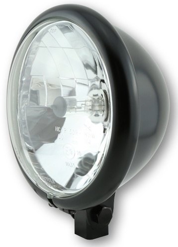 Shin-Yo シンヨー 5 3/4 inch headlight Bates Style black silk matt ヘッドライト 灯火類 電装系