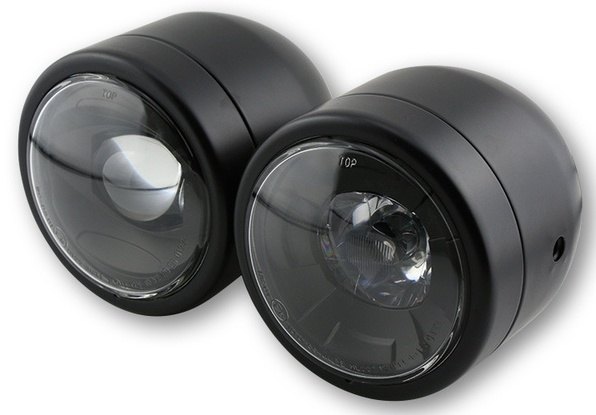 Shin-Yo シンヨー LED headlight Twin black side mounting ヘッドライト 灯火類 電装系