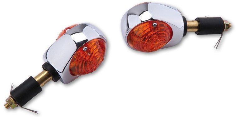 Shin-Yo シンヨー Ochsenauge Handlebar End Indicators ウインカー 灯火類 電装系｜ウェビック　店 9,676円