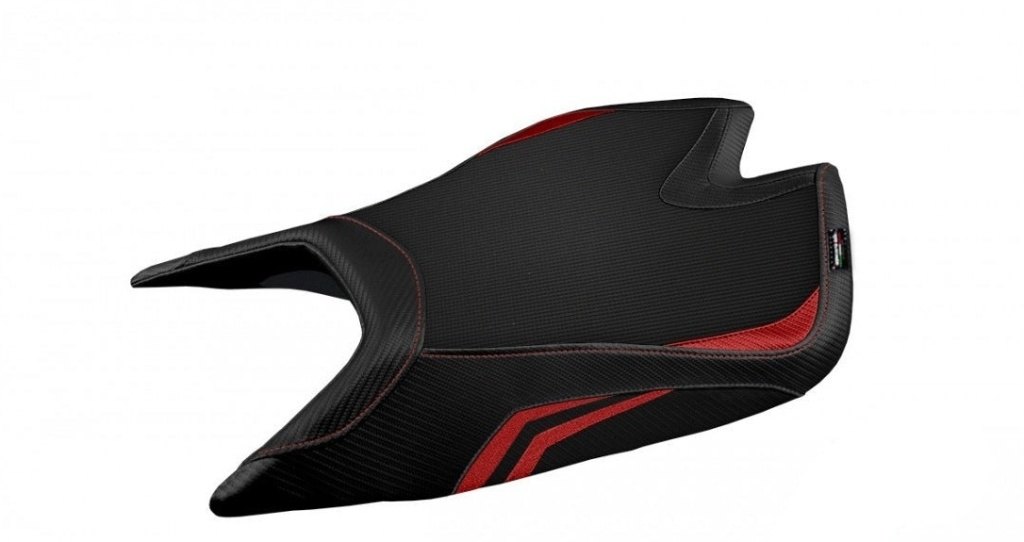Tappezzeria Italia タッペッツェリア イタリア 純正シート用カバー NASHUA SPECIAL COLOR TUONO V4 FACTORY APRILIA アプリリア シートカバー シート関連 外装 張替え:あり / カラー:レッド