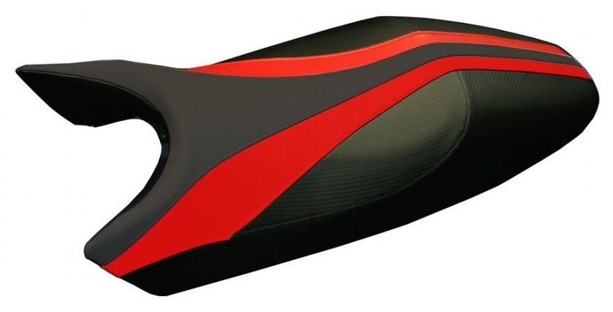 Tappezzeria Italia タッペッツェリア イタリア 純正シート用カバー FRECCIA MONSTER 400 695 750 800 900 1000 DUCATI ドゥカティ シートカバー シート関連 外装 張替え:あり / カラー:レッド/ブラック|ウェビック 店