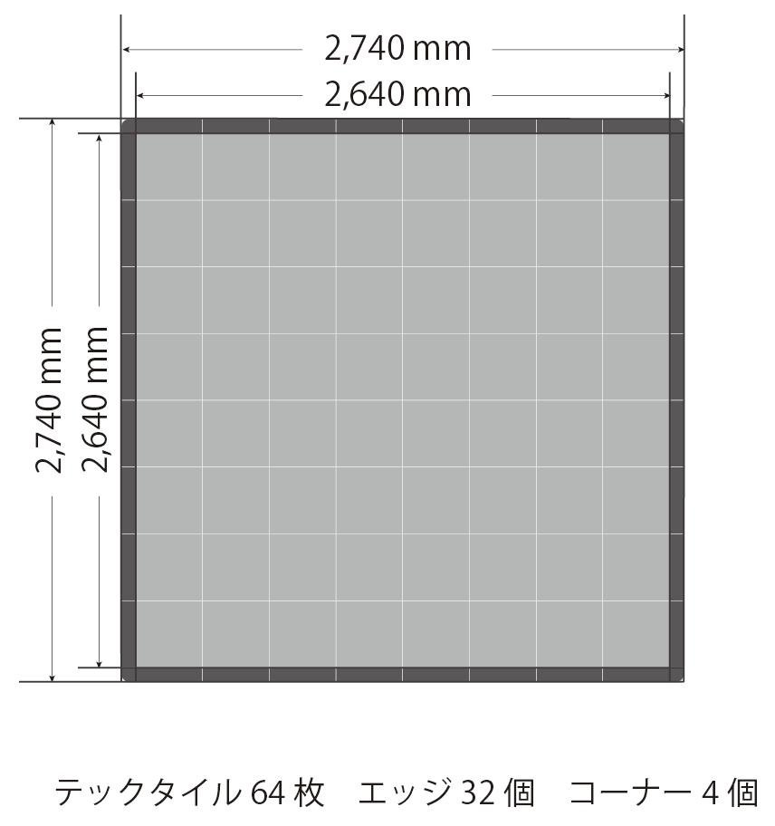 TECTile テックタイル 1小間セット 1枚目カラー バイク用品