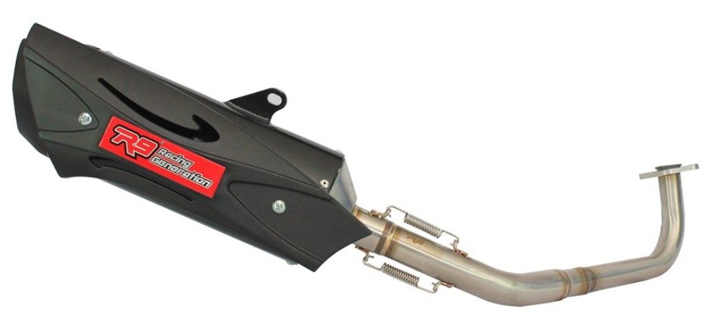 R9 Exhaust アールナインエキゾースト Misano Black フルエキゾースト PCX150 HONDA ホンダ フルエキゾーストマフラー マフラー