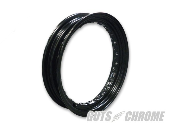 GUTS CHROME ガッツクローム ドロップセンターリム半ツヤブラック ホイール ホイール関連 足回り