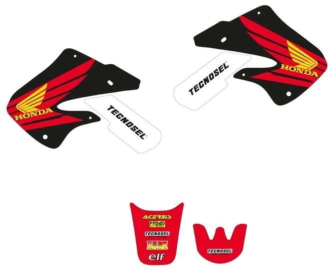 TECNOSEL テクノセル ステッカーキットチーム OEM ホンダ 1998 CR 125 R 250 HONDA ステッカー・デカール 外装 21,823円