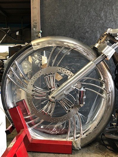 部品屋K&W フロントフェンダーキット HARLEY-DAVIDSON ハーレーダビッドソン フロントフェンダー フェンダー関連 外装