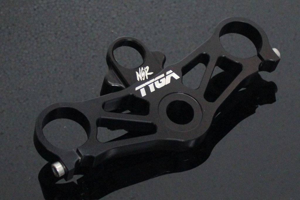 TYGA PERFORMANCE タイガパフォーマンス CNC アッパートリプルクランプセット NSR250 HONDA ホンダ トップブリッジ ハンドル周辺パーツ ハンドル