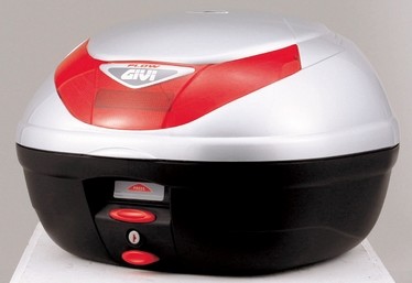 GIVI ジビ モノロックケース E350 FLOWシリーズ トップケース・テールボックス 車体用バッグ・ケース カラー：シルバー塗装 [E350G730]｜ウェビック　店