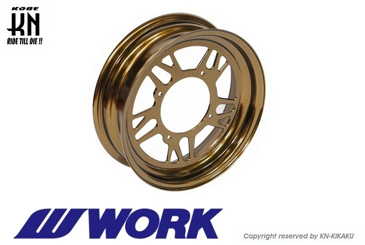 KN企画 ケイエヌキカク WORK Gee9s コラボレーションホイール ジャイロキャノピー APE50 APE100 HONDA ホンダ ホイール ホイール関連 足回り｜ウェビック　店
