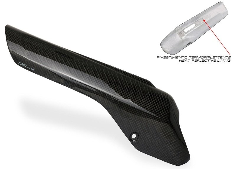 CNC Racing シーエヌシーレーシング マフラーヒートガード アクラポビッチ用 MULTISTRADA V4 Pikes Peak S DUCATI ドゥカティ マフラーガード・ヒートガード マフラー