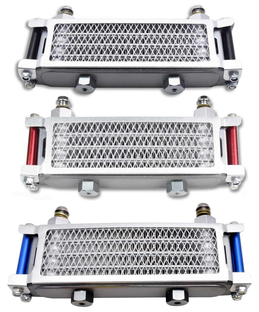 MORINモーリンOILCOOLINGKITKAWASAKIKSRMIDDLEMOUNTINGBody:Silver/Sieve:Blue/Pole:BlackKSR110