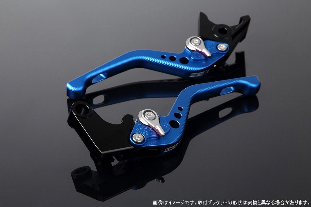 SPEEDRA スピードラ アルミビレットアジャストレバーセット 3Dショート 125DUKEデューク 200DUKEデューク 250DUKEデューク 390DUKEデューク RC125 RC200 RC250 RC390 KTM ブレーキ・クラッチレバーセット ハンドル周辺パーツ ハンドル レバー本体カラー：マットブルー
