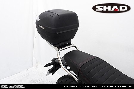 WirusWin ウイルズウィン SHAD製リアボックス付きタンデムバー GB350S CB350RS HONDA ホンダ グラブバー・タンデムバー・シーシーバー 外装