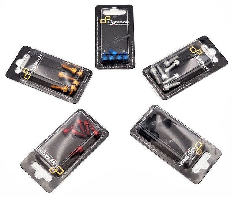 LighTechライテックエンジン用ボルトキットカラー:ブラックMT-09MT-09SP