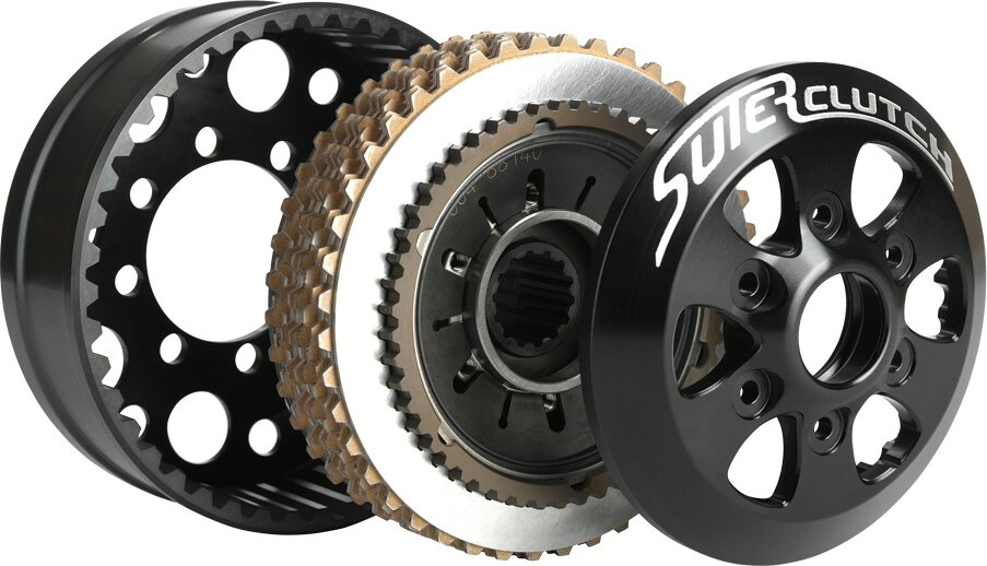 SUTERCLUTCH スータークラッチ スータースリッパークラッチ スターターラチェット付き Desmocediti DUCATI ドゥカティ スリッパークラッチキット 駆動系