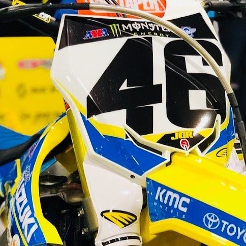 CYCRA サイクラ スタジアムナンバープレート RMZ450 SUZUKI スズキ ゼッケンプレート・ゼッケンベース 外装