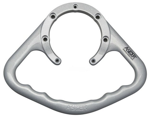 A-SIDER エーサイダー タンクハンドルグリップ (ネジ7本) シルバーHonda CBR 1000 RR FIREBLADE ABS 1100 XX SUPER BLACKBIRD 600 F ROSSI SPORT 900 VFR 1200 DCT 750 INTERCEPTOR 800 V-TEC VTR FIRESTORM HONDA ホンダ グラブバー・タンデムバー・シーシーバー 外装