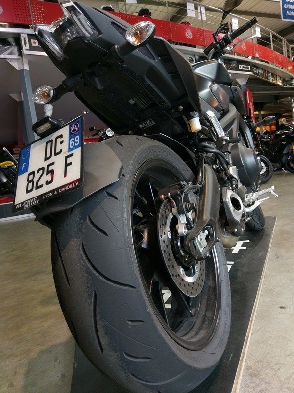ACCESS DESIGN アクセスデザイン スイングアーム ナンバープレートホルダー ブラック Yamaha MT-09 ABS SP SPORT TRACKER YAMAHA ヤマハ 外装