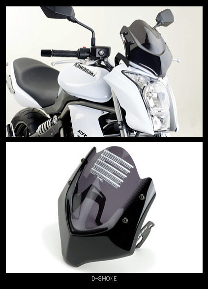 Puig プーチ ニュージェネレーション NKスクリーン ER-6n KAWASAKI カワサキ スクリーン 外装|ウェビック 店