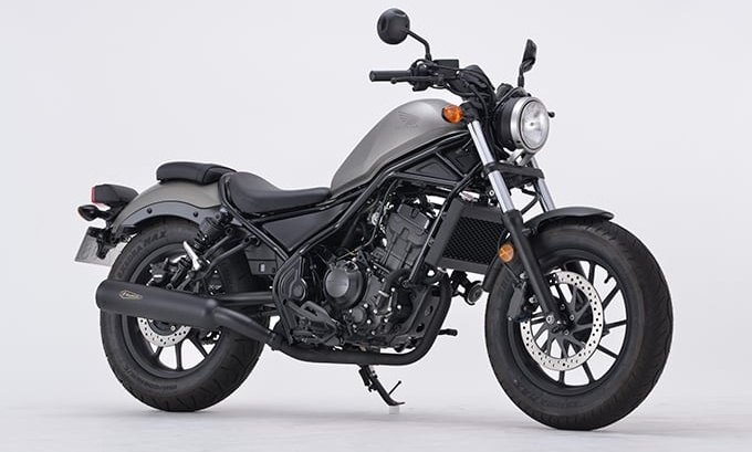 r’s gear アールズギア ワイバンクラシック スリップオンマフラー Rebel250 HONDA ホンダ マフラー サイレンサー:ブラックエディション|ウェビック 店