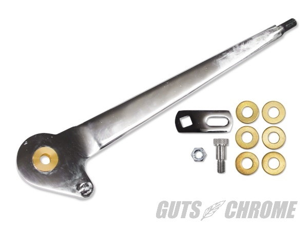 GUTS CHROME ガッツクローム 【V-TWIN】ジョッキーシフトレバー 4速ロータリートップトランスミッション HARLEY-DAVIDSON ハーレーダビッドソン ジョッキーシフト ステップ 足回り｜ウェビック　店