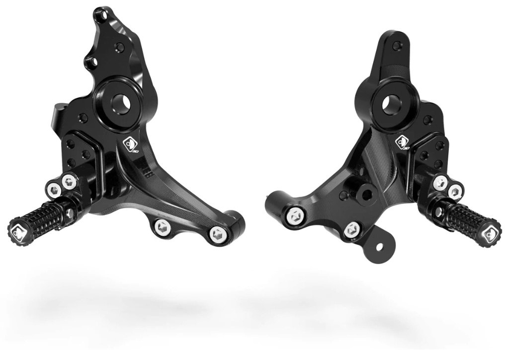 DUCABIKE (DBK) ドゥカバイク (ディービーケー) アジャスタブルステップキット MONSTER 30°ANNIVERSARIO 937 SP PLUS DUCATI ドゥカティ バックステップ ステップ 足回り|ウェビック 店