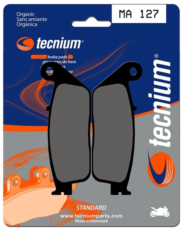 TECNIUM テクニウム ストリート ブレーキパッド MA127 CB 250 TWO FIFTY NSS 125 FORZA ABS SH I A AD ADS ANC MODE AS D DS S 150 WR R X J SPECIAL EDITION TIGER 955I DOWNTOWN 200I ／ SUPERDINK 125I G-DINK VENOX GV AQUILA V2 S2 ブレーキ