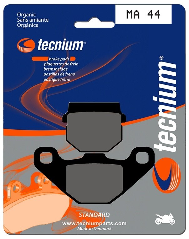TECNIUM テクニウム ストリート ブレーキパッド MA44 UE 150 ELIMINATOR 125 KD 80 KMX 200 SPECIAL EDITION TUONO MILLENIUM GD EXIV SUZUKI スズキ KAWASAKI カワサキ APRILIA アプリリア ITALJET イタルジェット HYOSUNG ヒョースン ブレーキ