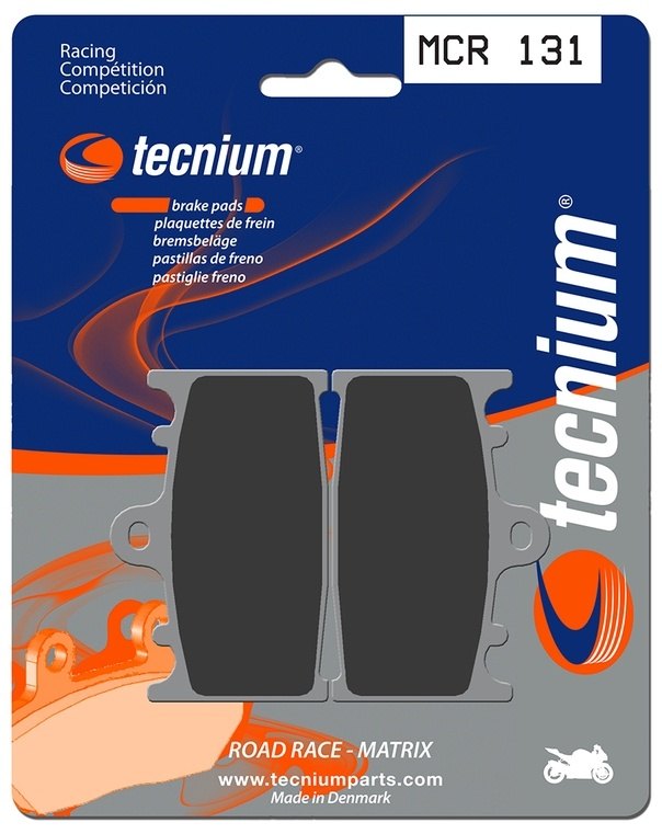 TECNIUM テクニウム レーシング カーボンブレーキパッド MCR131 NINJA ZX-6 R KAWASAKI カワサキ ブレーキパッド ブレーキ｜ウェビック　店