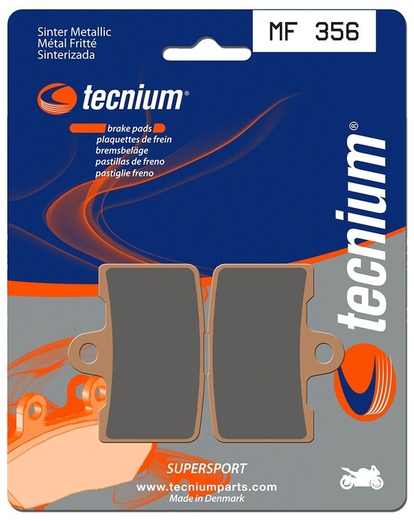 TECNIUM テクニウム ストリートパフォーマンス 金属ブレーキパッド MF356 1125CR 1125R XB12R FIREBOLT XB12S LIGHTNING BUELL ビューエル ブレーキパッド ブレーキ｜ウェビック　店