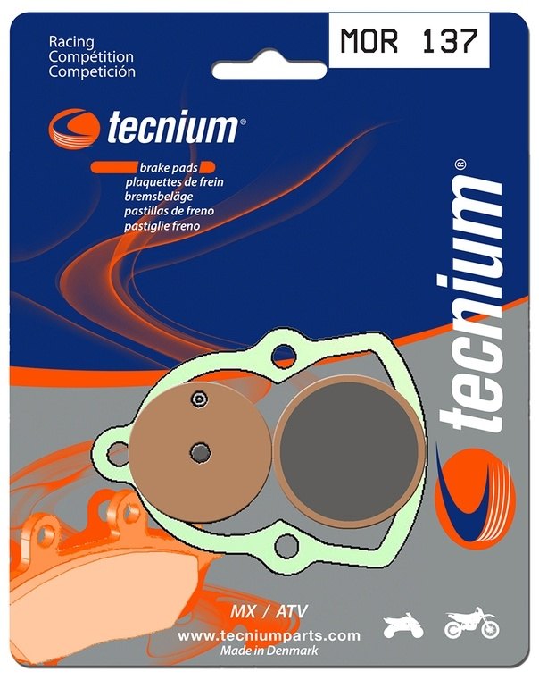 TECNIUM テクニウム レーシング MX/ATV 金属ブレーキパッド MOR137 YFS 200 BLASTER 2WD YAMAHA ヤマハ ブレーキパッド ブレーキ