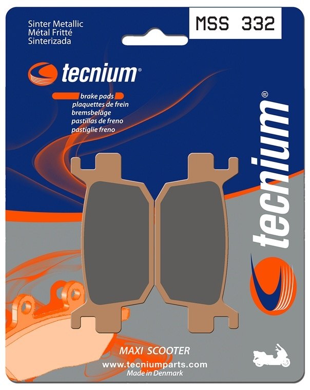 TECNIUM テクニウム スクーター用 金属ブレーキパッド MSS332 ADV 350 NSS 300 FORZA ABS SH HONDA ホンダ ブレーキパッド ブレーキ