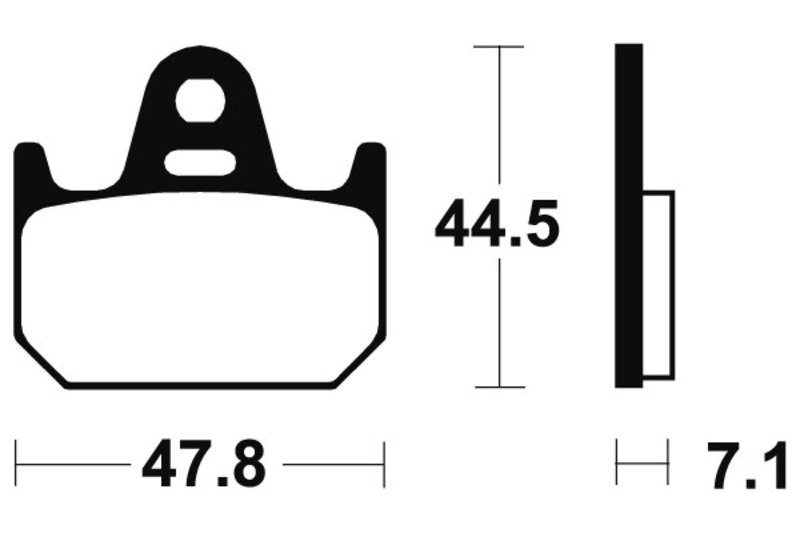 TECNIUM テクニウム Street Performance Sintered Metal Brake pads - MF159