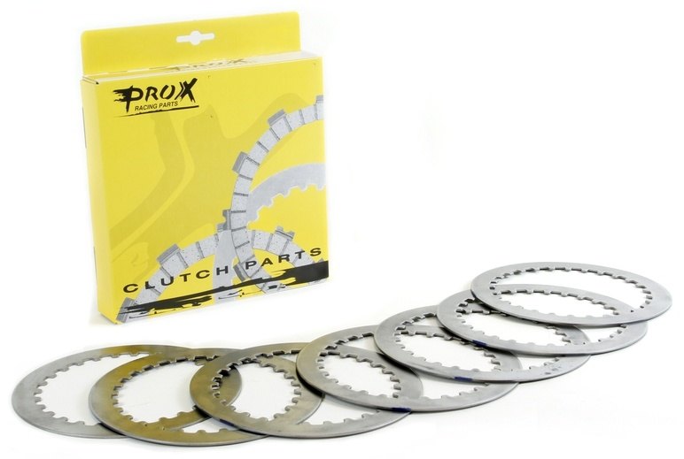 Prox プロックス スチールクラッチプレート セット CRE-F 450 R X CRF TRX SPORTRAX ELECTRIC START 2WD KICK CR 250 SM 610 I.E SMR 510 530 TC TE WR 300 RAPIER HONDA ホンダ HUSQVARNA ハスクバーナ HYOSUNG ヒョースン 駆動系